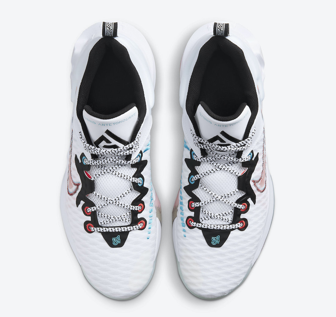 Nike Giannis Immortality White Clear